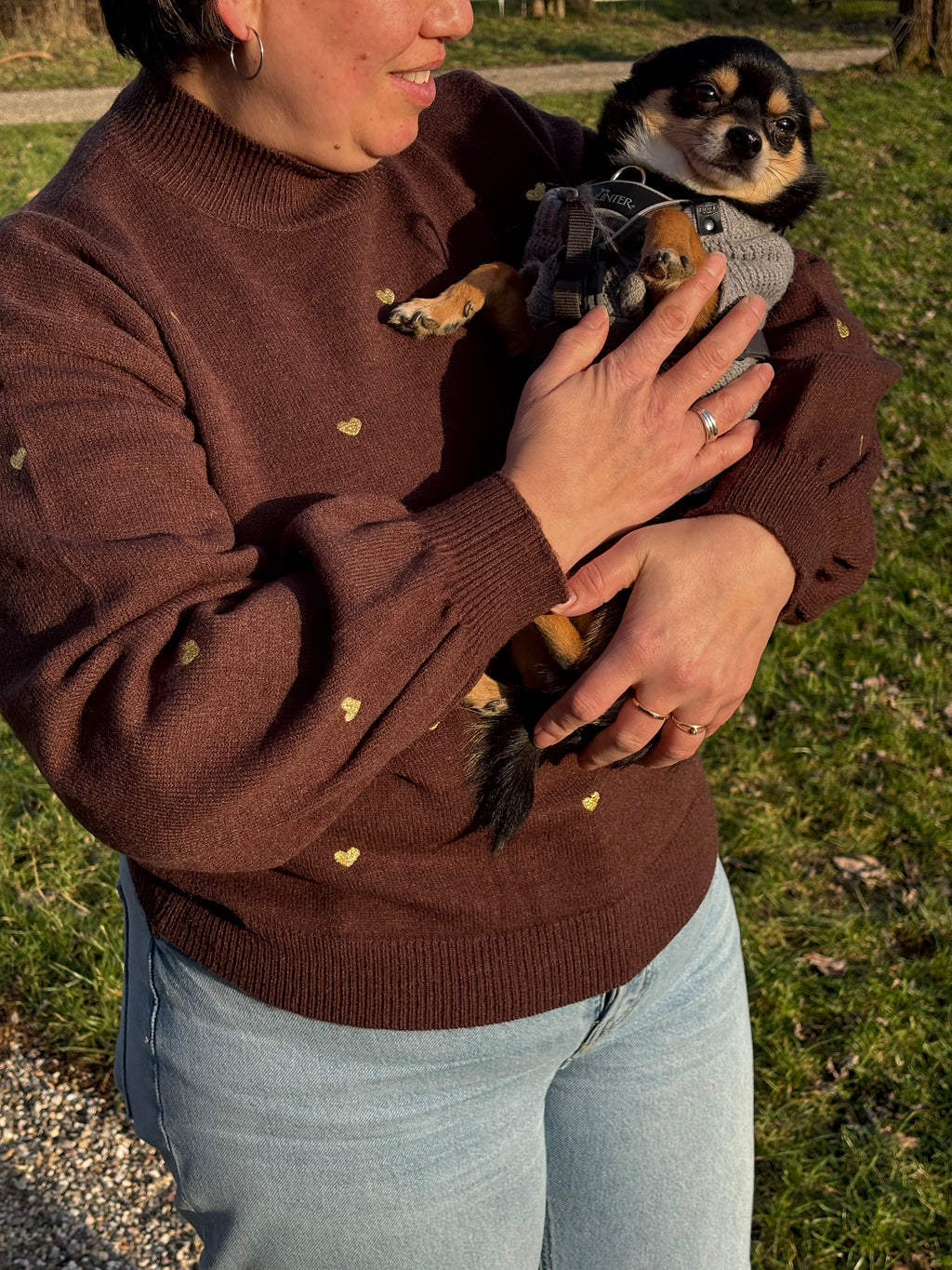 Sweetheart Sweather Brown