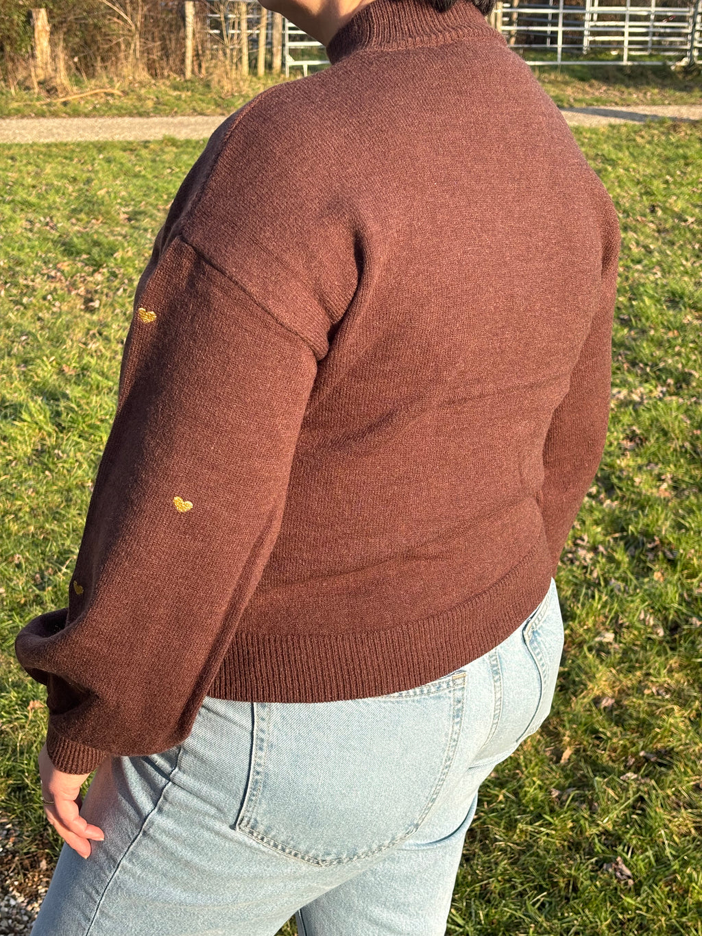 Sweetheart Sweather Brown