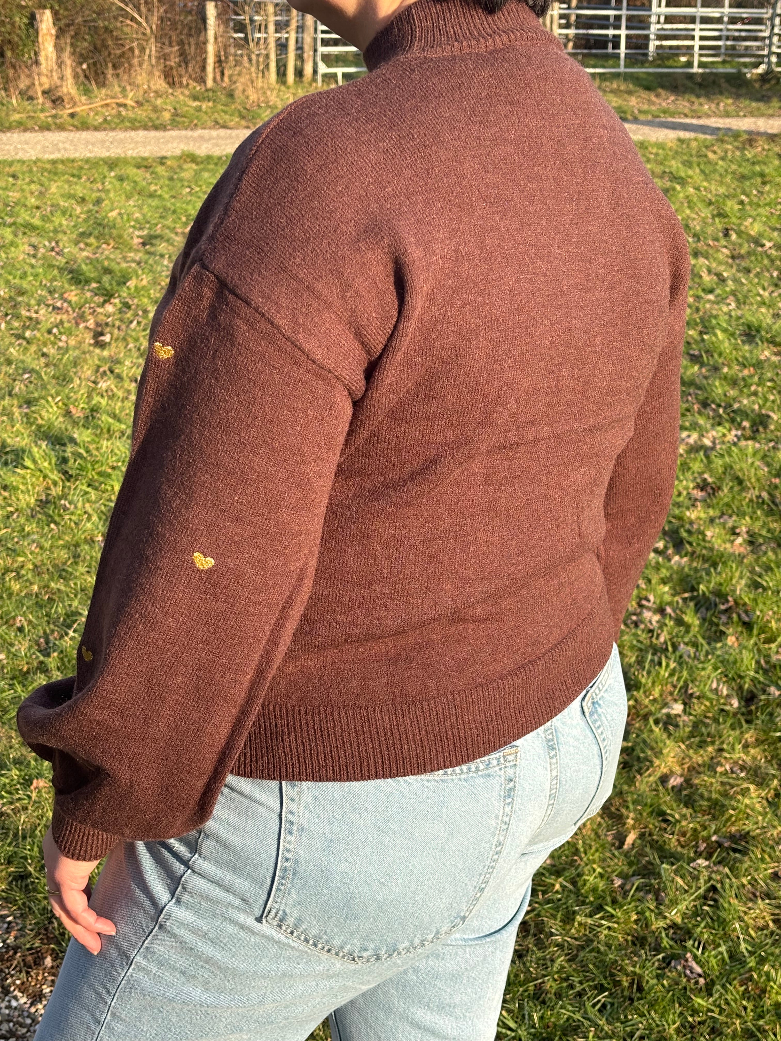 Sweetheart Sweather Brown