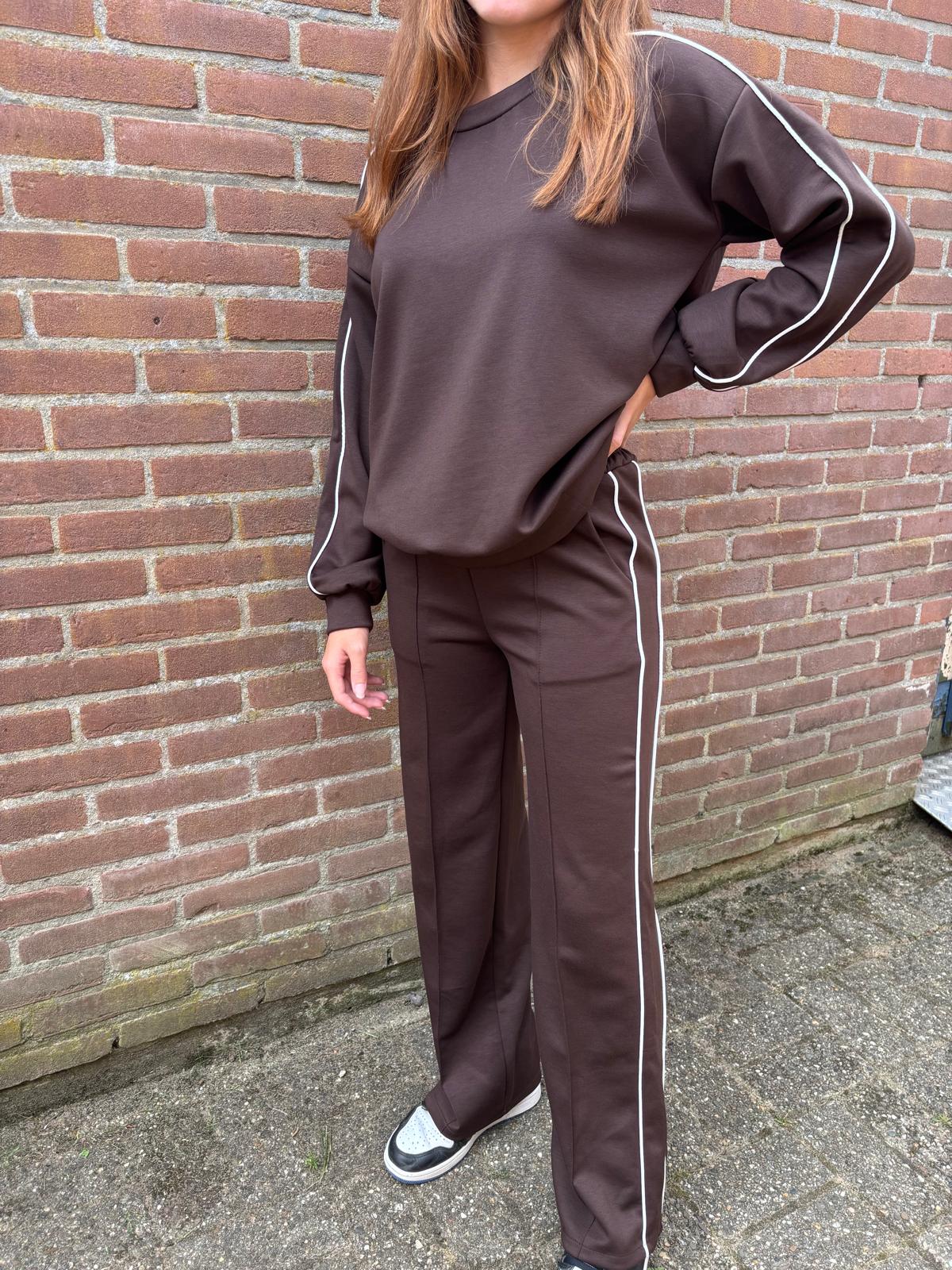 Senna Joggingset Chocolate