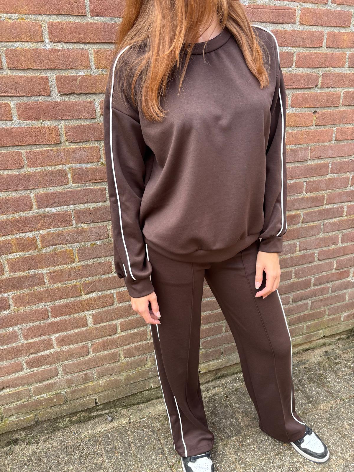 Senna Joggingset Chocolate