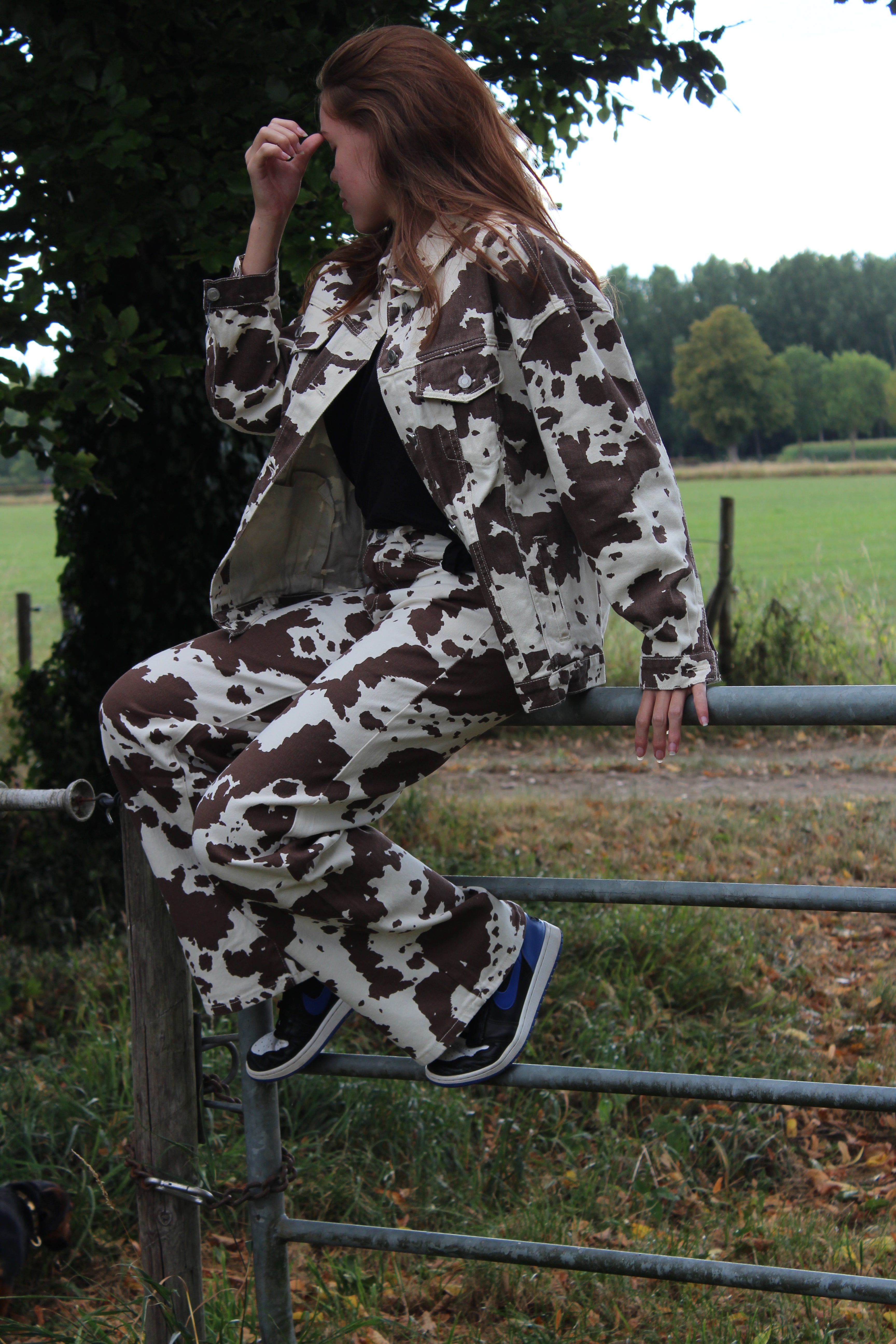 Cow Jacket Brown