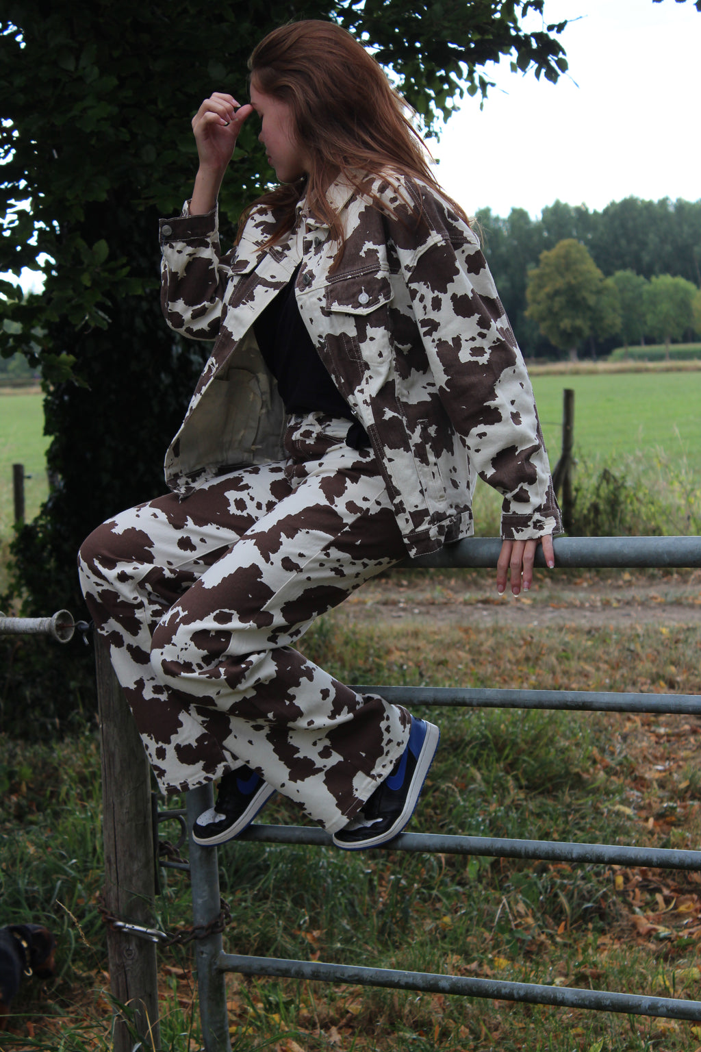 Cow Pants Brown