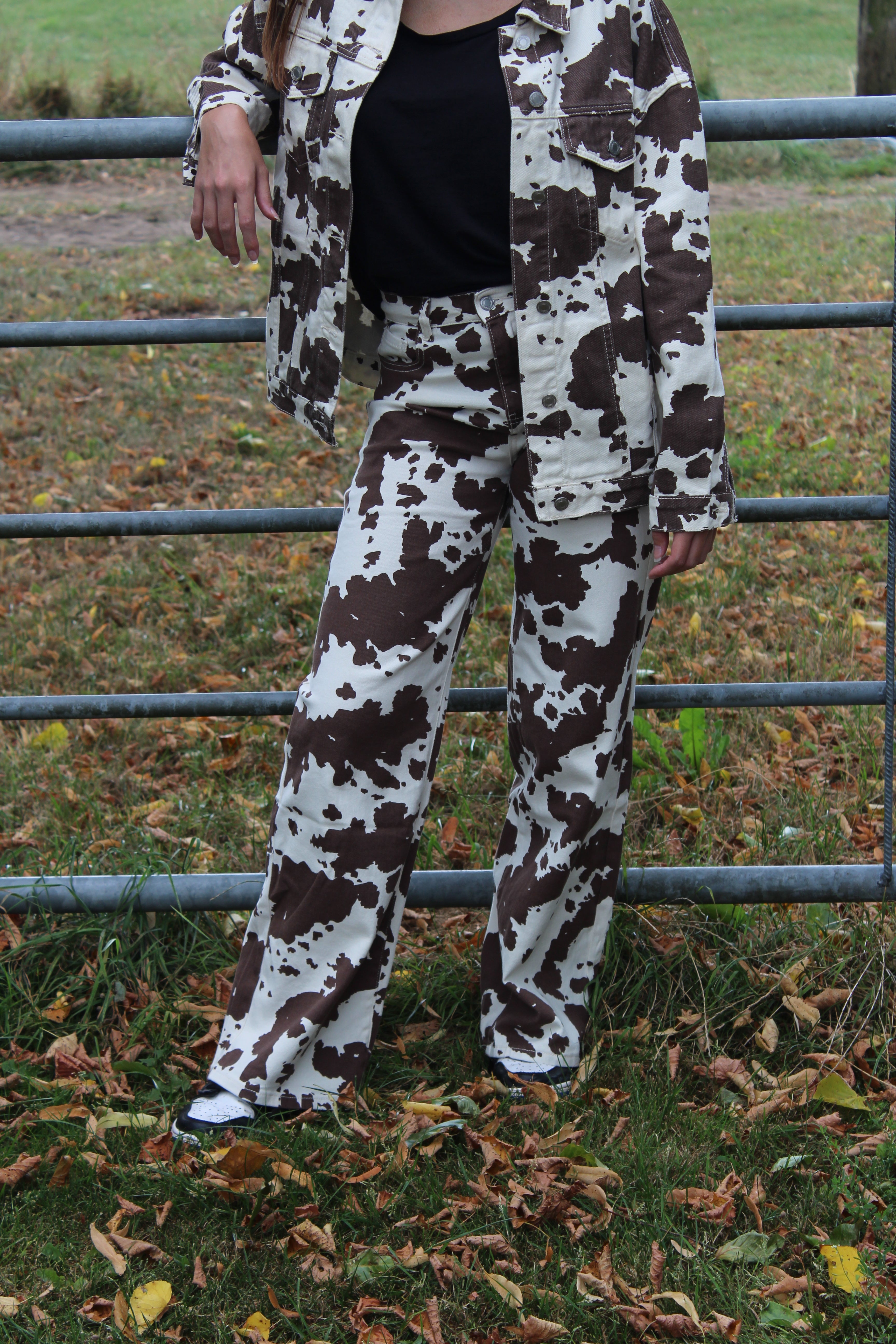 Cow Pants Brown