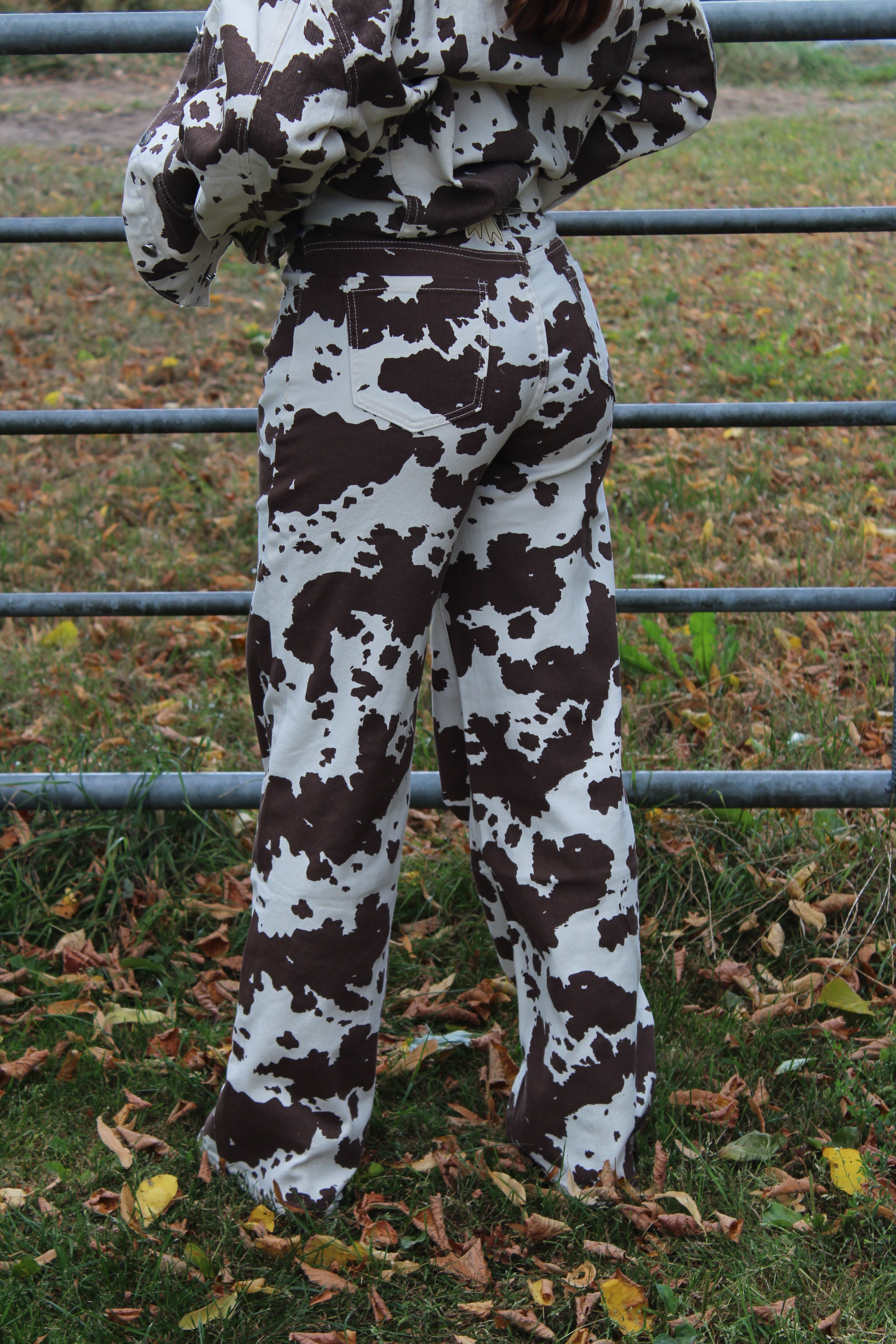 Cow Pants Brown