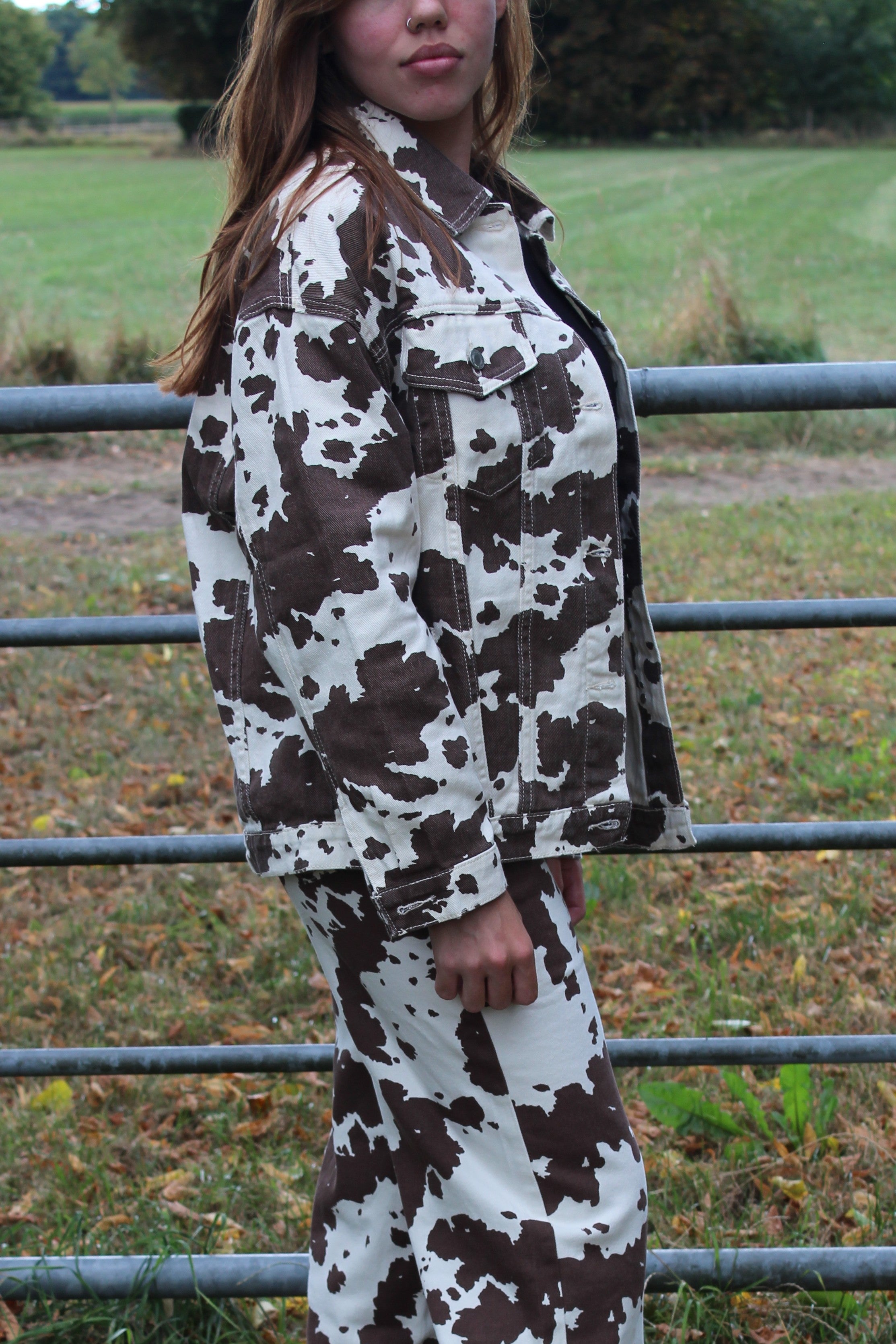 Cow Jacket Brown