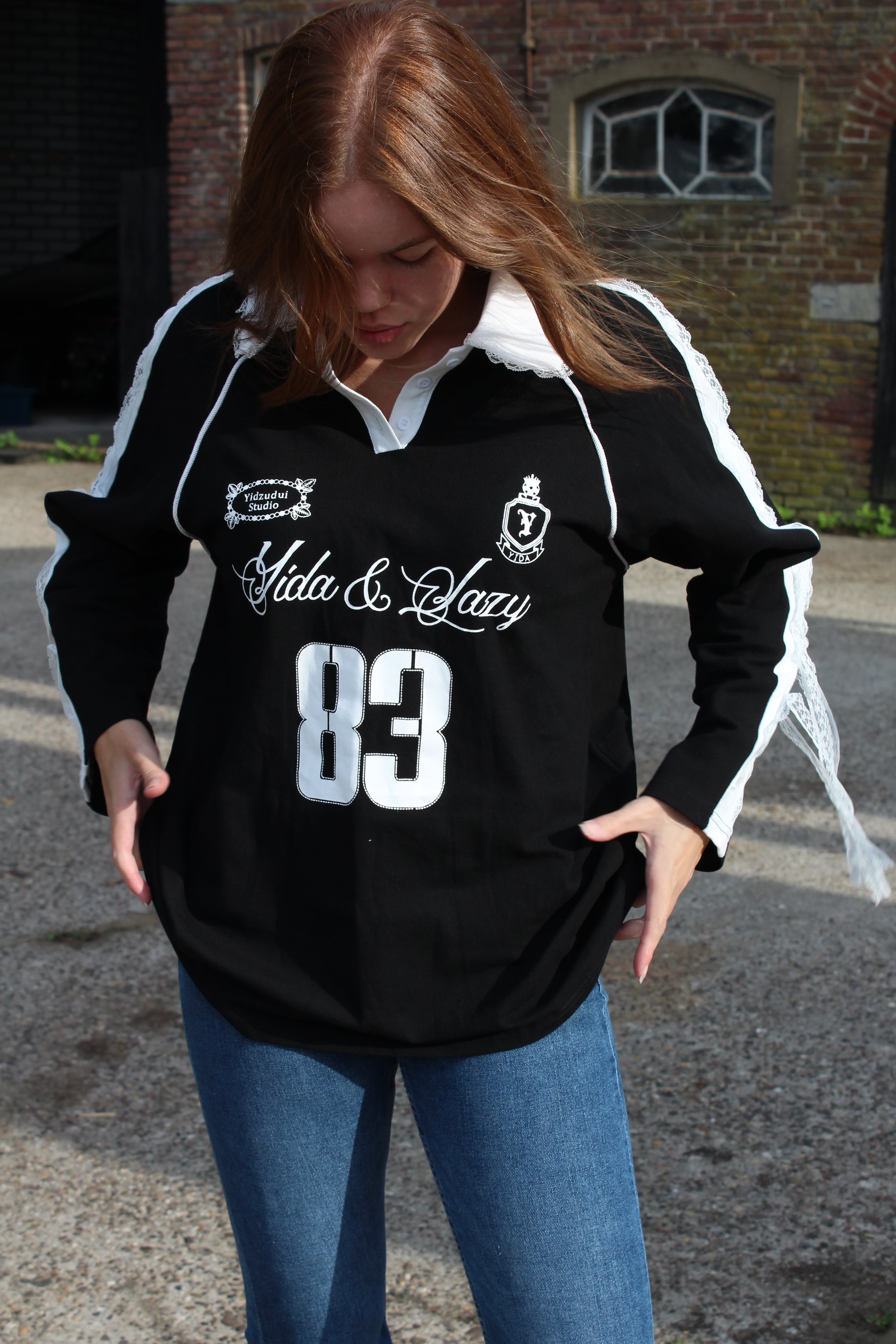 Baseball Longsleeve Black