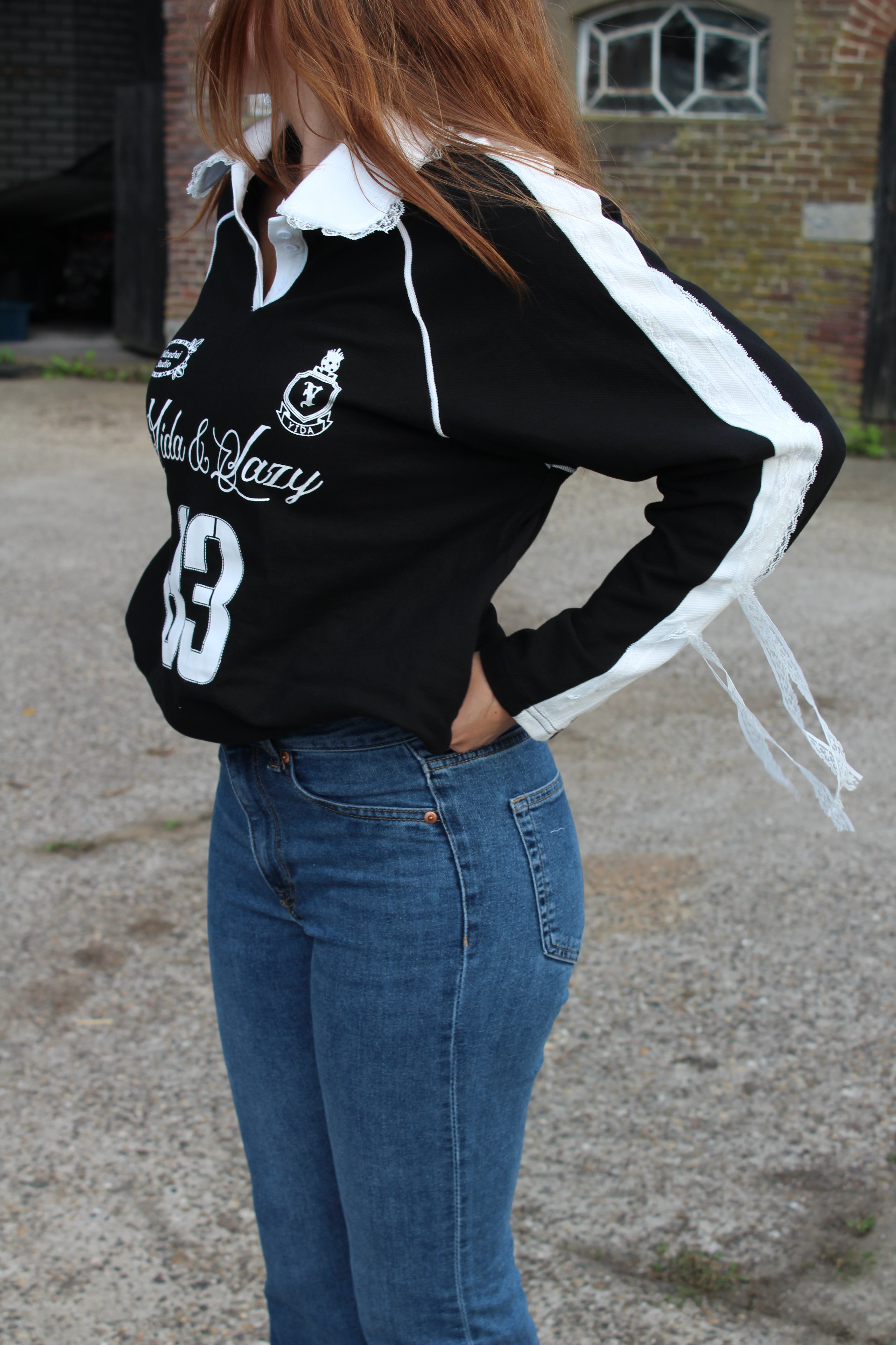 Baseball Longsleeve Black